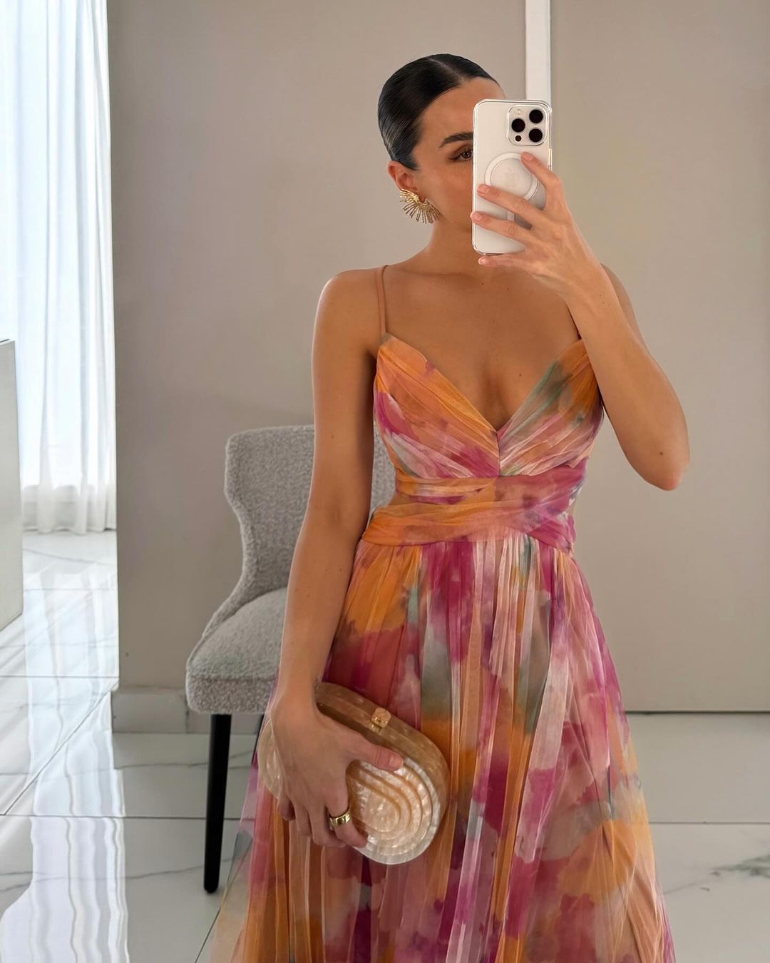 Sophie | Elegante Maxi Jurk Met Bloemenprint Voor Dames Zomer 2