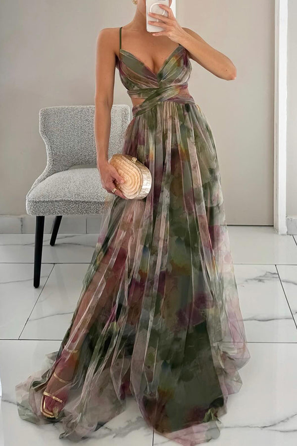 Sophie | Elegante Maxi Jurk Met Bloemenprint Voor Dames Zomer 3