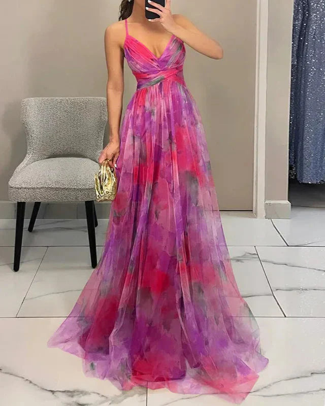 Sophie | Elegante Maxi Jurk Met Bloemenprint Voor Dames Zomer 5