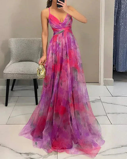 Sophie | Elegante Maxi Jurk Met Bloemenprint Voor Dames Zomer 5