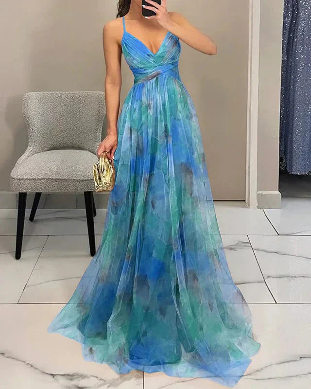Sophie | Elegante Maxi Jurk Met Bloemenprint Voor Dames Zomer 7