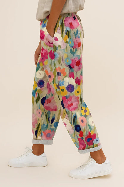 Sophie | Gekleurde Joggingbroek Dames met Comfortabele Pasvorm en Trendy Kleuren 0