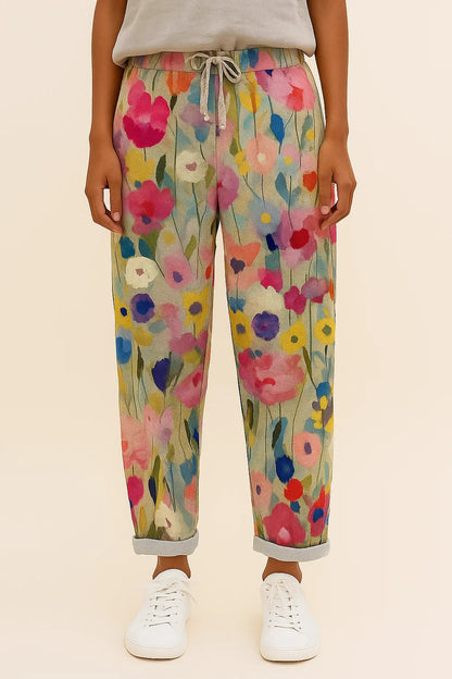 Sophie | Gekleurde Joggingbroek Dames met Comfortabele Pasvorm en Trendy Kleuren 1