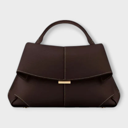 Sophie | Gestructureerde Handtas Dames met Elegante Accenten en Verfijnde Klepdetails 3