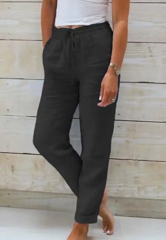 Sophie | Hoge Taille Broek voor Dames met Losvallende Pasvorm 3