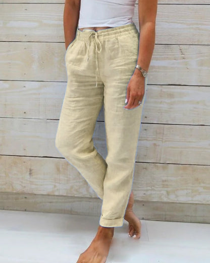 Sophie | Hoge Taille Broek voor Dames met Losvallende Pasvorm 5