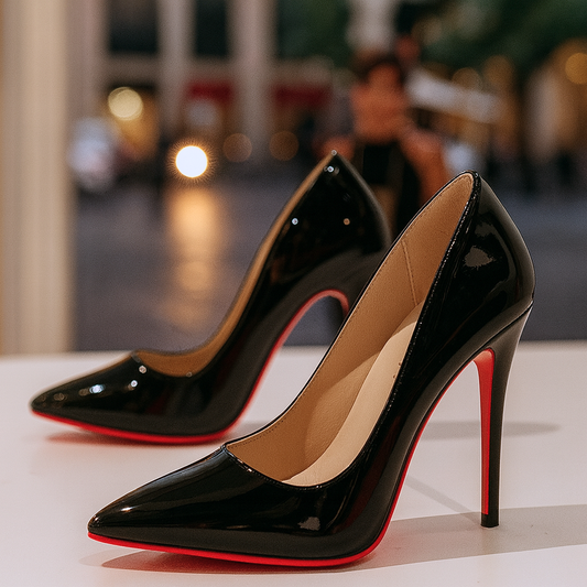 Sophie | Klassieke Zwarte Dames Pumps met Hoge Hakken en Spitse Neus 0