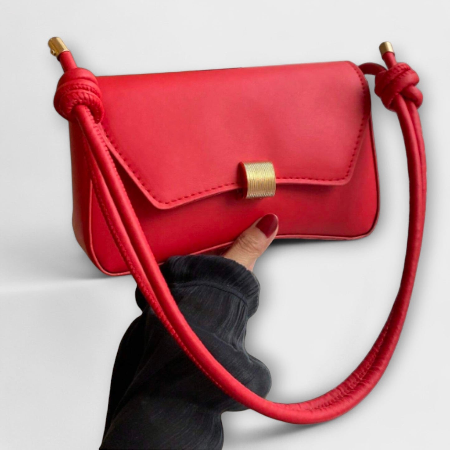 Sophie | Leren Schoudertas Dames met Verstelbare Riem en Chique Ontwerp 1