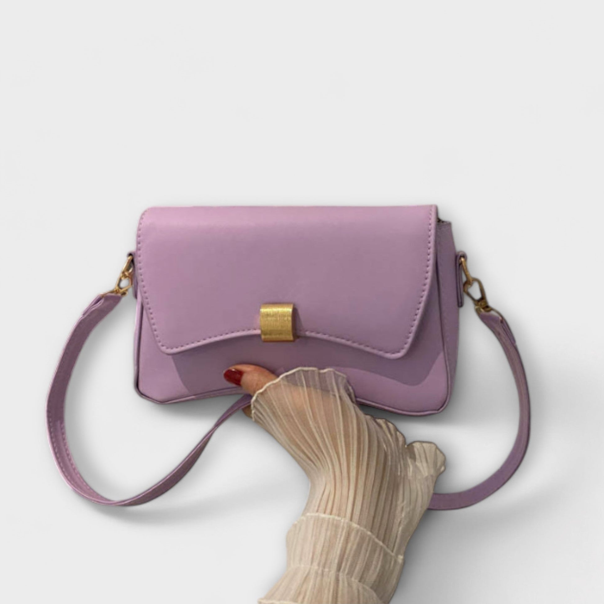 Sophie | Leren Schoudertas Dames met Verstelbare Riem en Chique Ontwerp 3