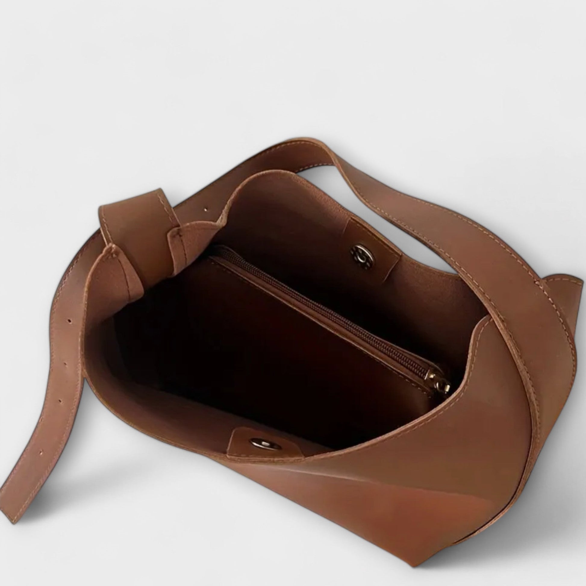 Sophie | Leren Schoudertas Dames met Verstelbare Riem en Minimalistisch Design 4