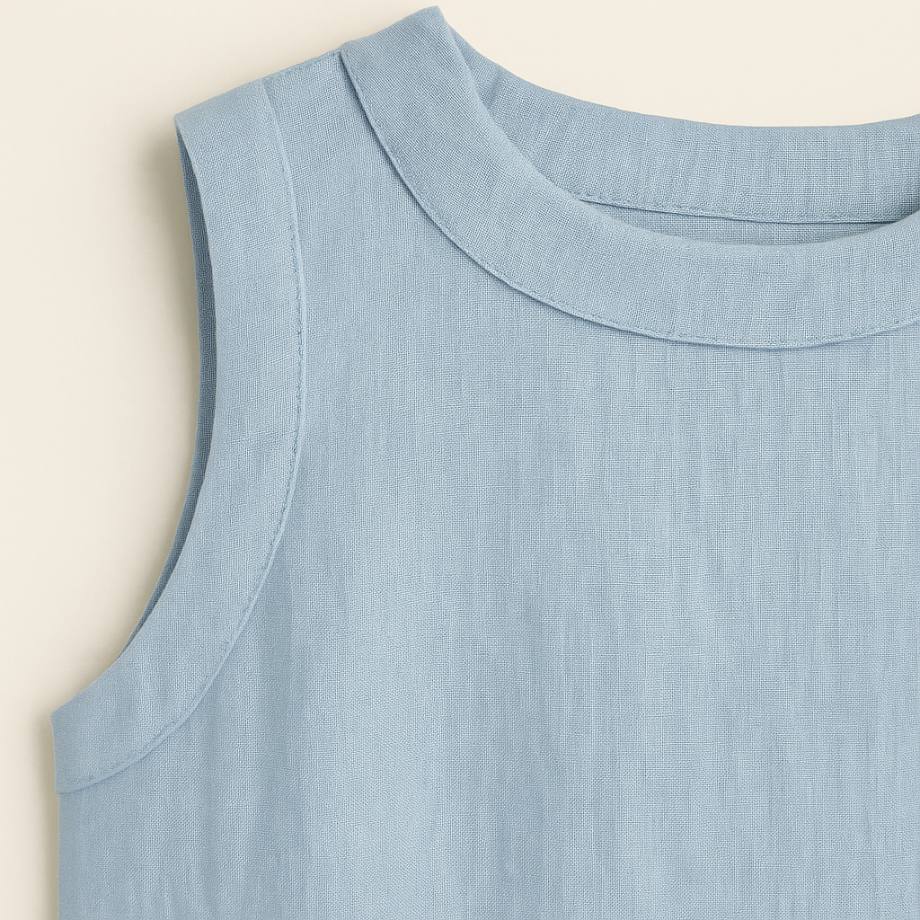 Sophie | Linnen Blouse met Korte Mouwen voor Dames 3