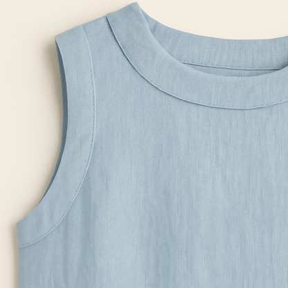 Sophie | Linnen Blouse met Korte Mouwen voor Dames 3