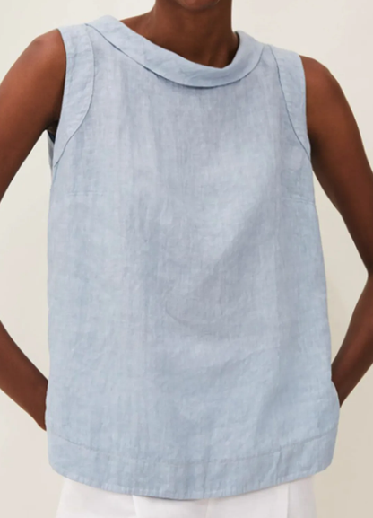Sophie | Linnen Blouse met Korte Mouwen voor Dames 5