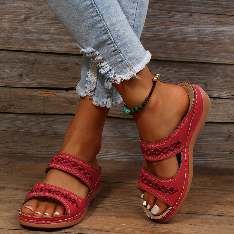 Sophie | Orthopedische Comfortsandalen voor Vrouwen met Elegante Stijl en Drievoudige Boogondersteuning 0
