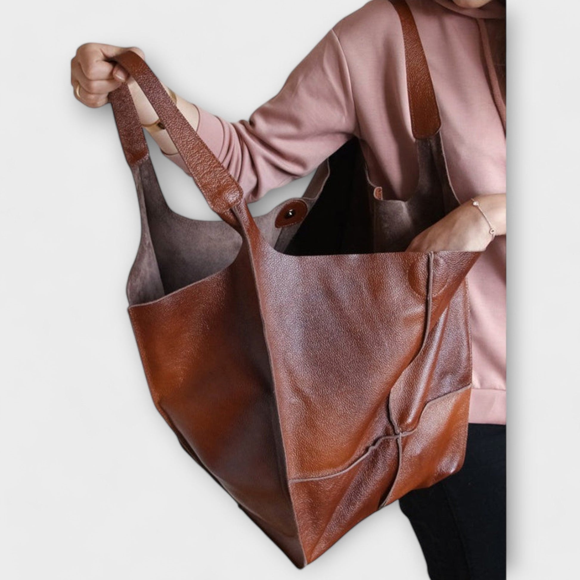 Sophie | Ruime Draagtas voor Dames met Minimalistisch Ontwerp voor Zomergebruik 8