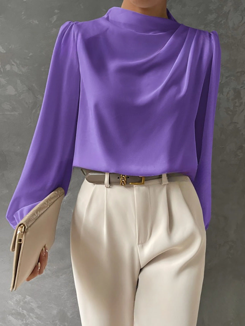 Sophie | Witte Dames Blouse Lange Mouw met Elegante Pasvorm 5