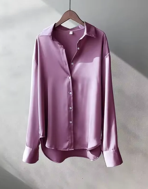 Sophie | Witte Dames Blouse Lange Mouw met Knoopsluiting en Elegante Afwerking 6