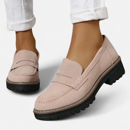 Sophie | Zwarte Loafers Dames met Dikke Zool voor Stijl en Comfort 1