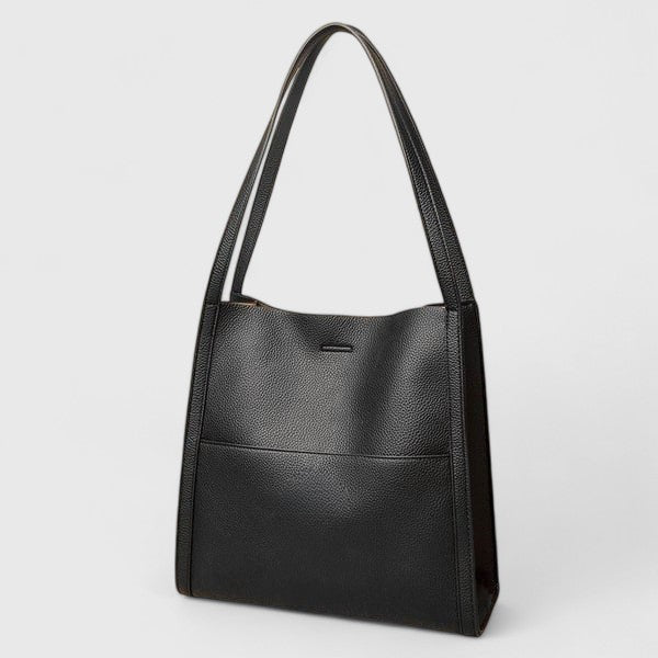 Sophie | Zwarte Schoudertas Dames met Minimalistisch Ontwerp en Elegante Afwerking 2