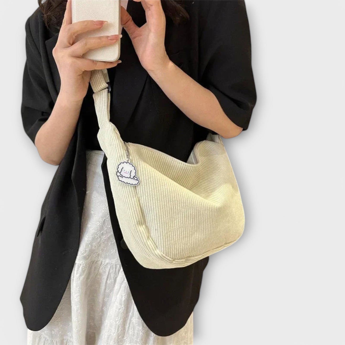 Sophie | Zwarte Schoudertas Dames met Modern Ontwerp en Praktische Functionaliteit 2