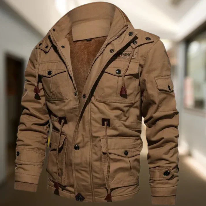 ARLO herenjack gecombineerd met overhemd voor een casual zakelijke look