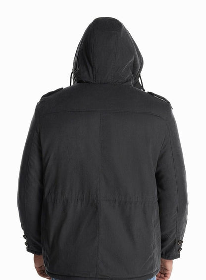 BOREN jas gecombineerd met casual outfit voor stadslook