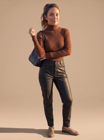 Coltrui gestyled met rok voor kantooroutfit