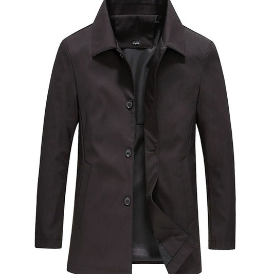 KASTELLAN heren overhemdjasje in getailleerd model, smart-casual stijl