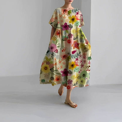 MARLENE jurk als strandoutfit met losse pasvorm