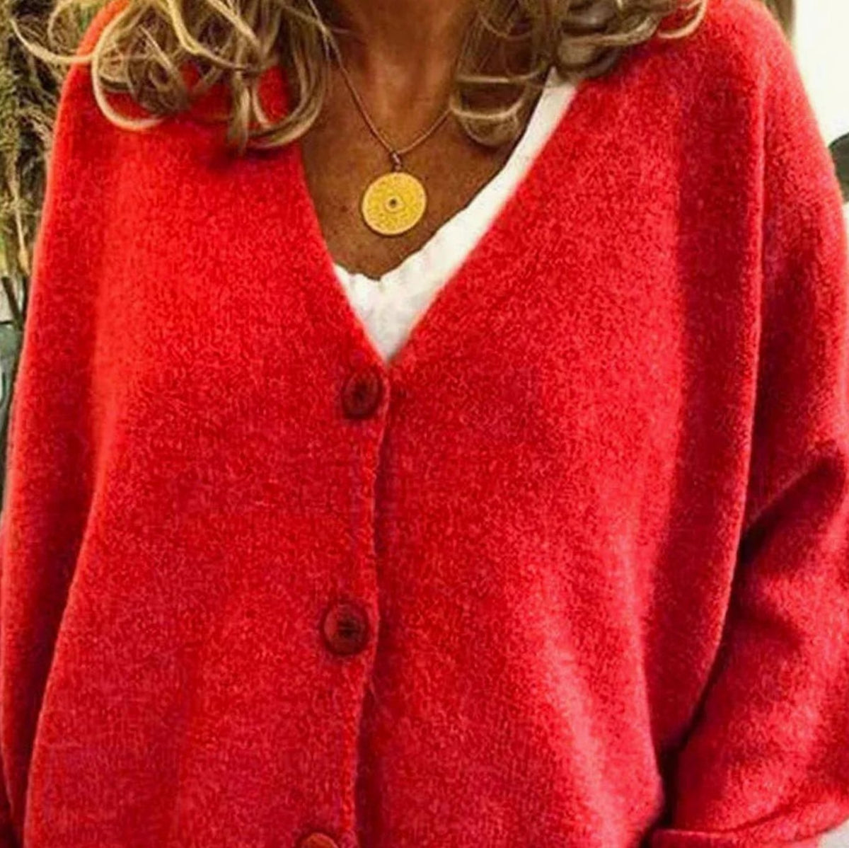 MERLE vest in verschillende kleuren uitgestald