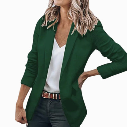 Blazer los hangend, silhouet goed zichtbaar