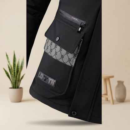 RORIC heren winterjas kleur wit