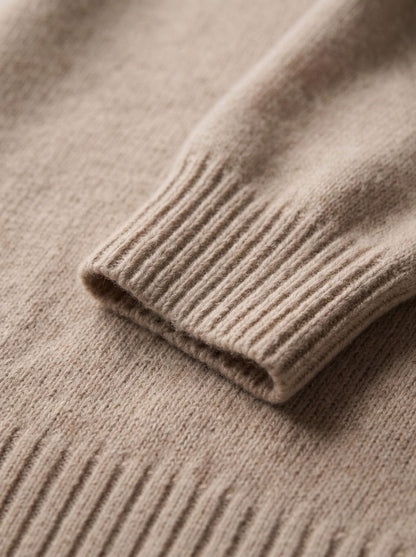 SNOWMIRA kasjmier trui in verschillende kleuren beige, grijs en kaki