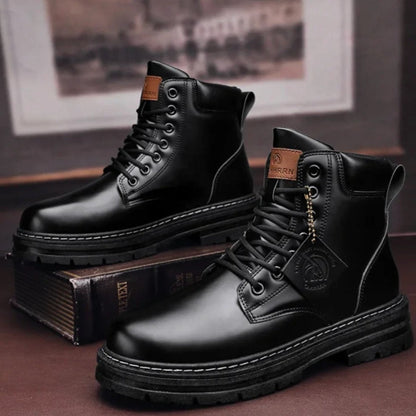 TORVAN veterboots gecombineerd met casual outfit